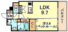 アーバネックス神戸六甲  ｜ 兵庫県神戸市灘区琵琶町３丁目（賃貸マンション1LDK・5階・34.20㎡） その2