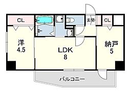 間取図画像 1SLDK