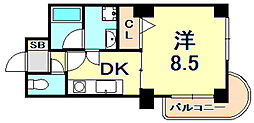 ダイコーパレス 1DKの間取図画像