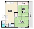 城山コーポラス3階5.8万円