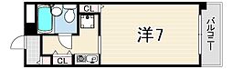 メゾン・ド・エミュウ ワンルームの間取図画像