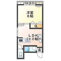 コーポ俊  ｜ 徳島県徳島市佐古三番町（賃貸アパート1LDK・2階・31.12㎡） その2