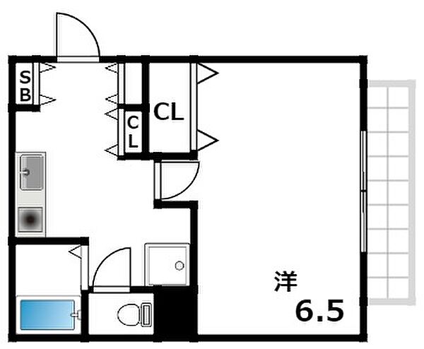 アヴェニール岡本 ｜兵庫県神戸市東灘区岡本7丁目(賃貸マンション1K・3階・21.42㎡)の写真 その2