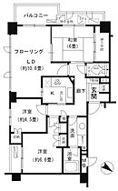 パーク・ハイム東芦屋町  ｜ 兵庫県芦屋市東芦屋町1-9（賃貸マンション3LDK・2階・73.21㎡） その2