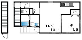 アシヤセイドウアルス  ｜ 兵庫県芦屋市精道町8-14（賃貸アパート1LDK・2階・36.54㎡） その2