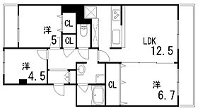 六甲ファミリーハイツ  ｜ 兵庫県神戸市灘区徳井町2丁目4-22（賃貸マンション3LDK・2階・70.68㎡） その2