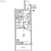 スカイコートパレス大田鵜の木 503 ｜ 東京都大田区鵜の木３丁目8-2（賃貸マンション1K・5階・22.00㎡） その2