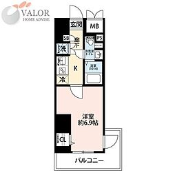 プレール・ドゥーク川崎V 7階