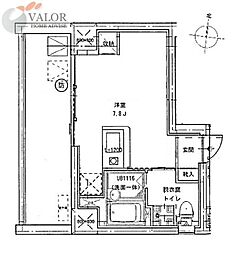間取図画像 ワンルーム