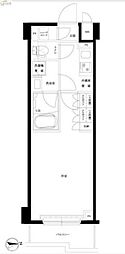 ルーブル横濱矢向 1Kの間取図画像