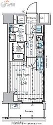 MAXIV横浜吉野町TRE 1Kの間取図画像