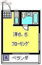 ダイヤハイツ ワンルームの間取図画像