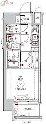 LUMEED横濱南 1Kの間取図画像