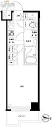 ルーブル川崎八番館 1Kの間取図画像