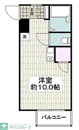 ソラール相模大野 ワンルームの間取図画像
