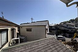 2階からの眺望です。