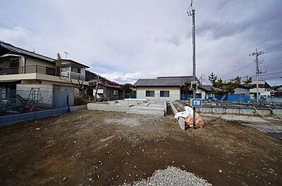 外観：現地写真　2025年4月完成予定！類似物件のご内覧等、お気軽にお問合せください♪　       　