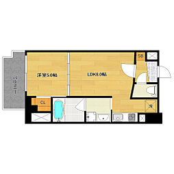 RichieNagamoto 1LDKの間取図画像