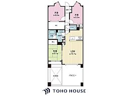 ヴェレーナ津田沼 3LDKの間取図画像