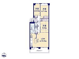 間取図画像 3LDK