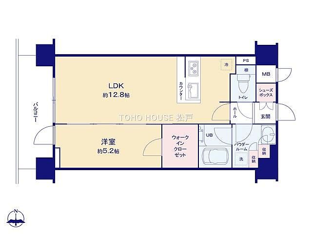 間取り ミルーナヒルズ舎人C’sCOLLECTION　2階 2階/-