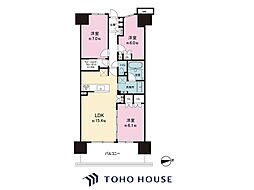 ガーデンゲート千葉ニュータウン中央EAST 3LDKの間取図画像