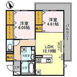 ヴィラ ルーチェ 2階
