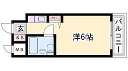 間取図画像 1K