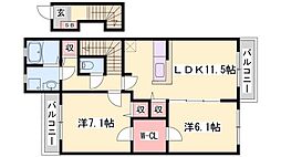 JR東海道・山陽本線 宝殿駅 徒歩11分 2階/-