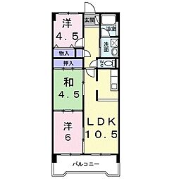 リバーサイドA 3階