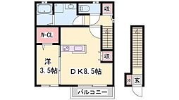 JR播但線 京口駅 徒歩9分 2階/-