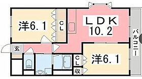 2階 / 2LDK / 51.3㎡