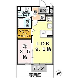 ローズガーデン 1階/102