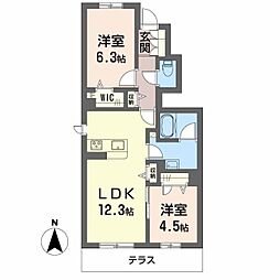 ル ボヌール 1階/0101