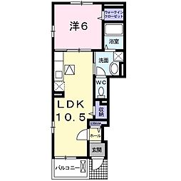 ヴィオラ・K3 1LDKの間取図画像