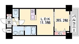 MISTRAL姫路駅前V 忍町 5階