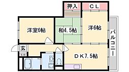メゾン北山 2階/205