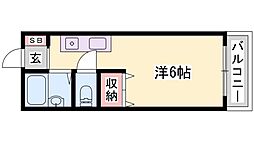 プルミエ・メゾン ワンルームの間取図画像