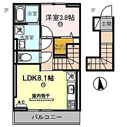 グランディール網干 2階/207