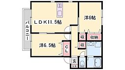 サンビレッジ瑞景D 2階/201
