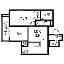 ルアナテラス38 1階