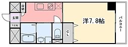 インタービレッジ土山 1Kの間取図画像