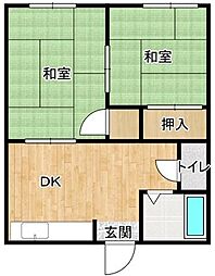 ハイツロクバンカン 1階/102