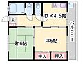 龍野ハイツ4階4.1万円