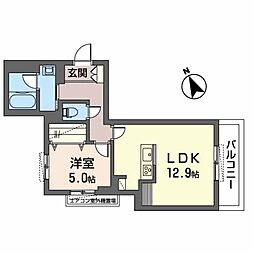 ル ソレイユ 2階