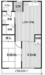 ハイツハットリ 2階/202