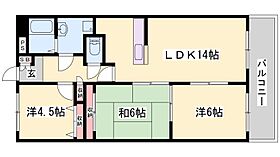 兵庫県姫路市白浜町（賃貸マンション3LDK・5階・65.34㎡） その2