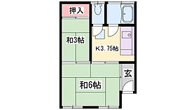 兵庫県姫路市西二階町（賃貸マンション2K・4階・28.15㎡） その2