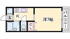 兵庫県姫路市柿山伏（賃貸アパート1K・2階・23.18㎡） その2