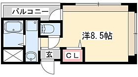 兵庫県加古川市尾上町今福（賃貸マンション1R・1階・25.08㎡） その2